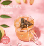 GS03 金帆牌 蜜桃白茶 三角包果茶30g罐裝 原茶葉系列 2020新品